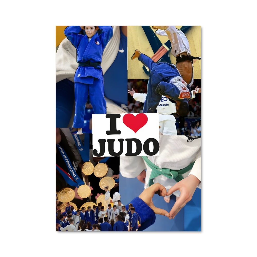Poster Olympics de judo
